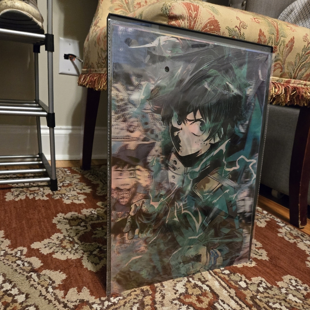 12x16 My Hero Acadamia 3D poster